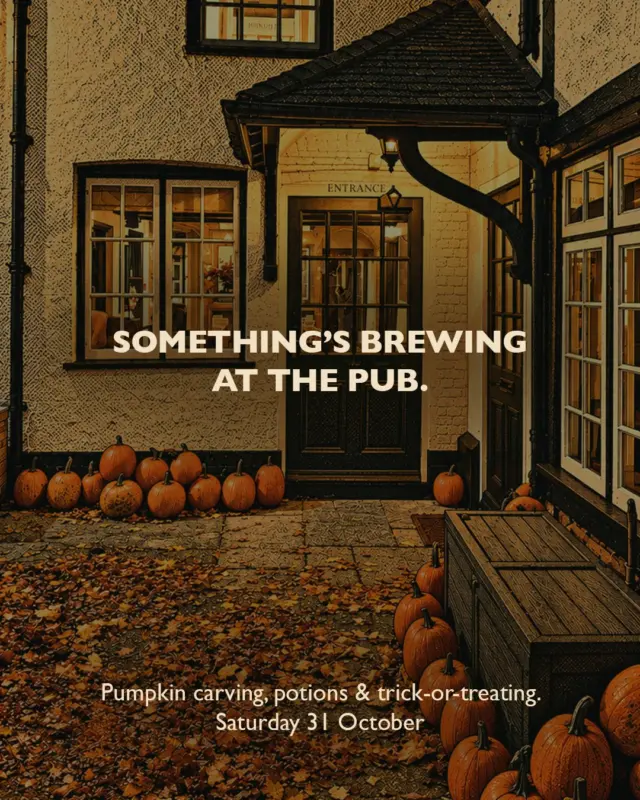 Something’s brewing at The Chestnut Horse…

This Halloween, our kids’ games room becomes a mad scientist’s lab, with pumpkin carving, bar-made potions, and sweets for little trick-or-treaters.

Whether you’re staying with us, joining us for a meal, or making your way around the village, bring the children along and let us be part of your Halloween plans.

Saturday 31 October · Open till close

Save the date and add us to your trick-or-treat route! 🎃
⁣
#TheChestnutHorse #WinchesterFood #LunchPlans #Halloween